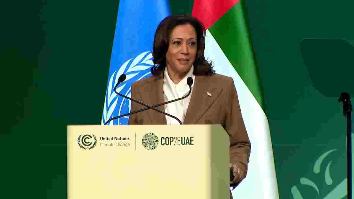 Kamala Harris announces new $3 billion US pledge to global climate action at COP28 Summit