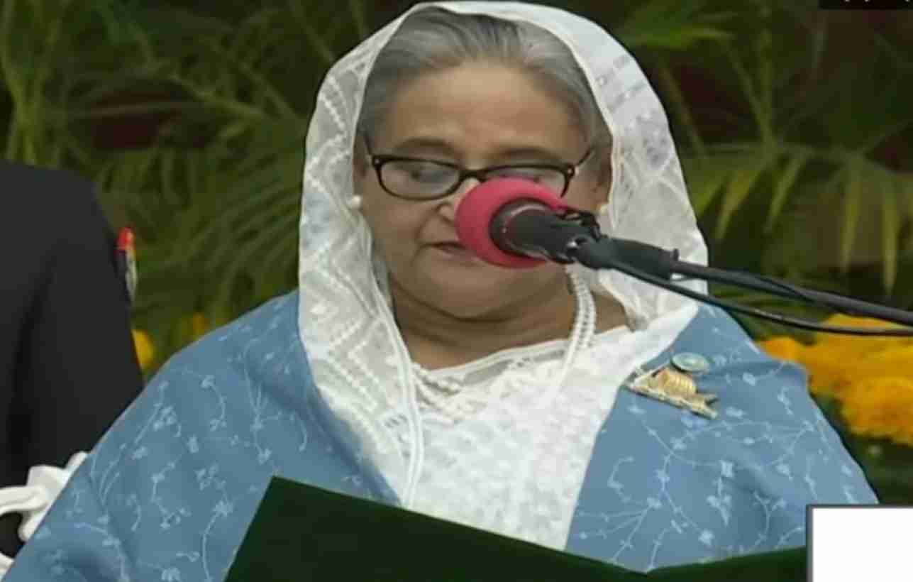 Sheikh Hasina took oath as Prime Minister for the fifth time of Bangladesh