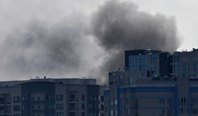 Russia Pounds Kyiv with Missiles, Ukraine’s Military Reports